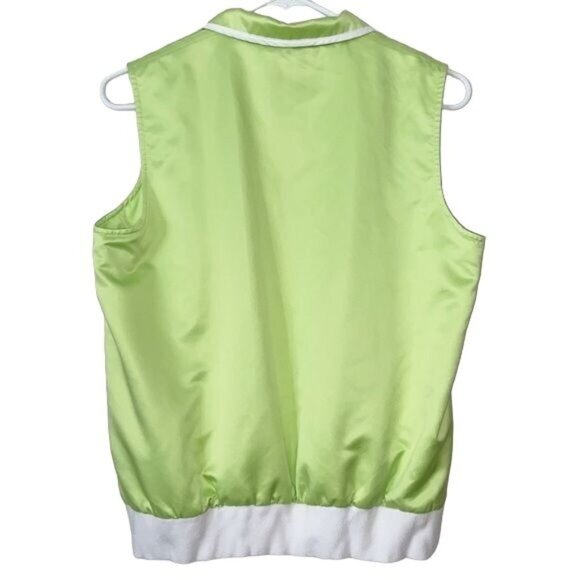 Ralph Lauren Vintage GOLF Sateen Vest Size Medium - Picture 2 of 8